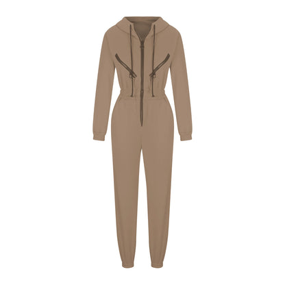 Zip-up Sportswear Female Winter Fashionable