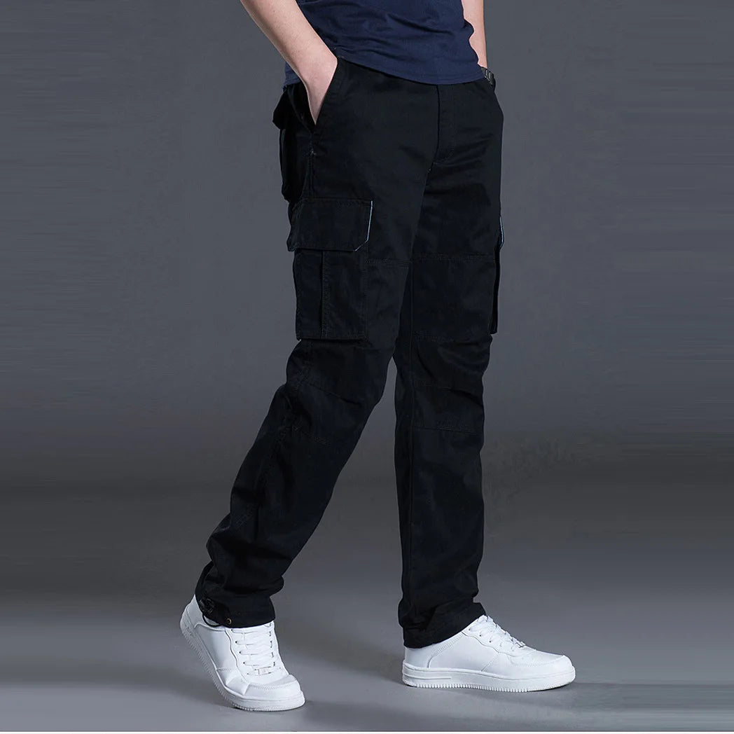 Men's Cargo Pants Summer Spring Cotton Work Wear