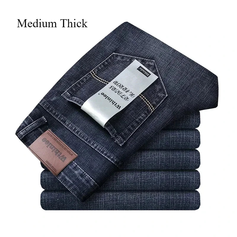 Men's Luxury Classic Style Men Jeans Business