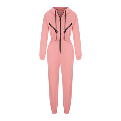 Zip-up Sportswear Female Winter Fashionable