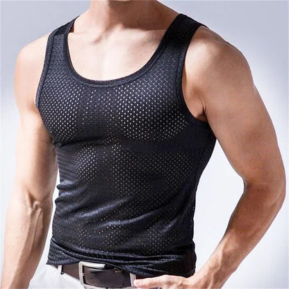 Tank Tops Silk Vest Outer Wear Quick-Drying T-Shirts