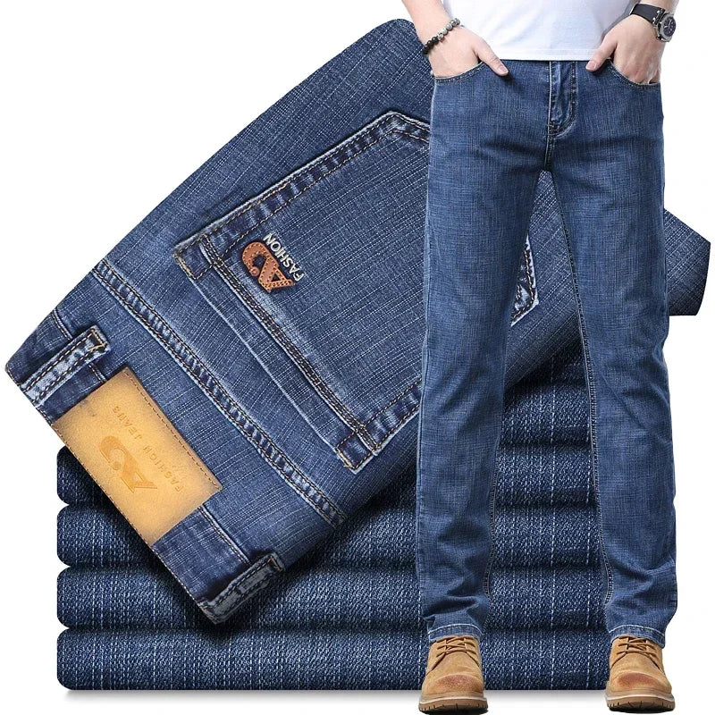 Men's Luxury Classic Style Men Jeans Business