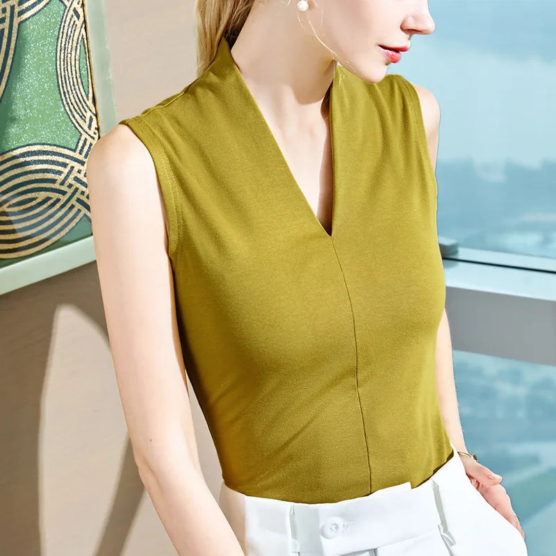 Sleeveless Vest for Women in Spring and Summer