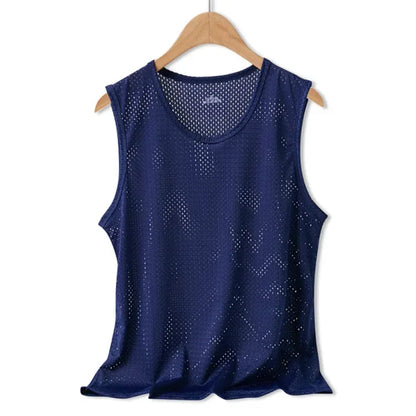 Tank Tops Silk Vest Outer Wear Quick-Drying T-Shirts