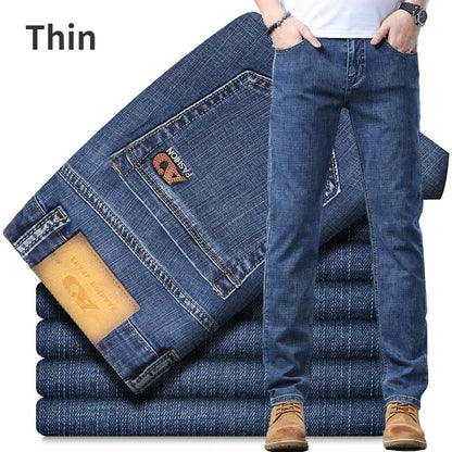 Men's Luxury Classic Style Men Jeans Business