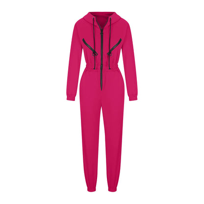 Zip-up Sportswear Female Winter Fashionable