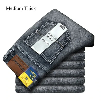 Men's Luxury Classic Style Men Jeans Business