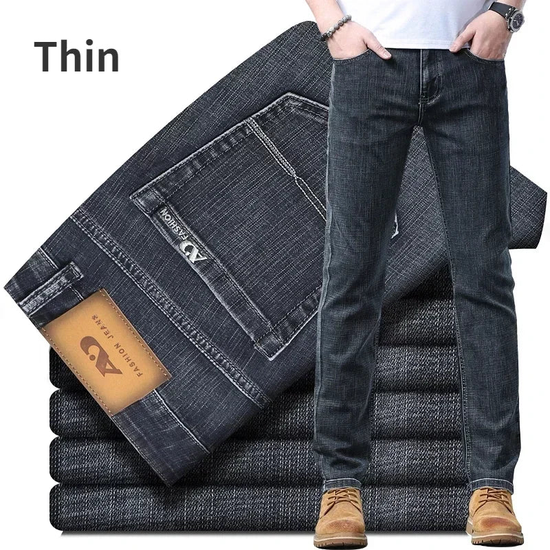 Men's Luxury Classic Style Men Jeans Business